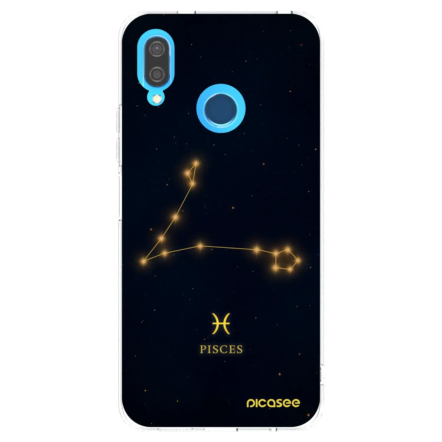 Silikonový průhledný obal pro Huawei P20 Lite - PISCES
