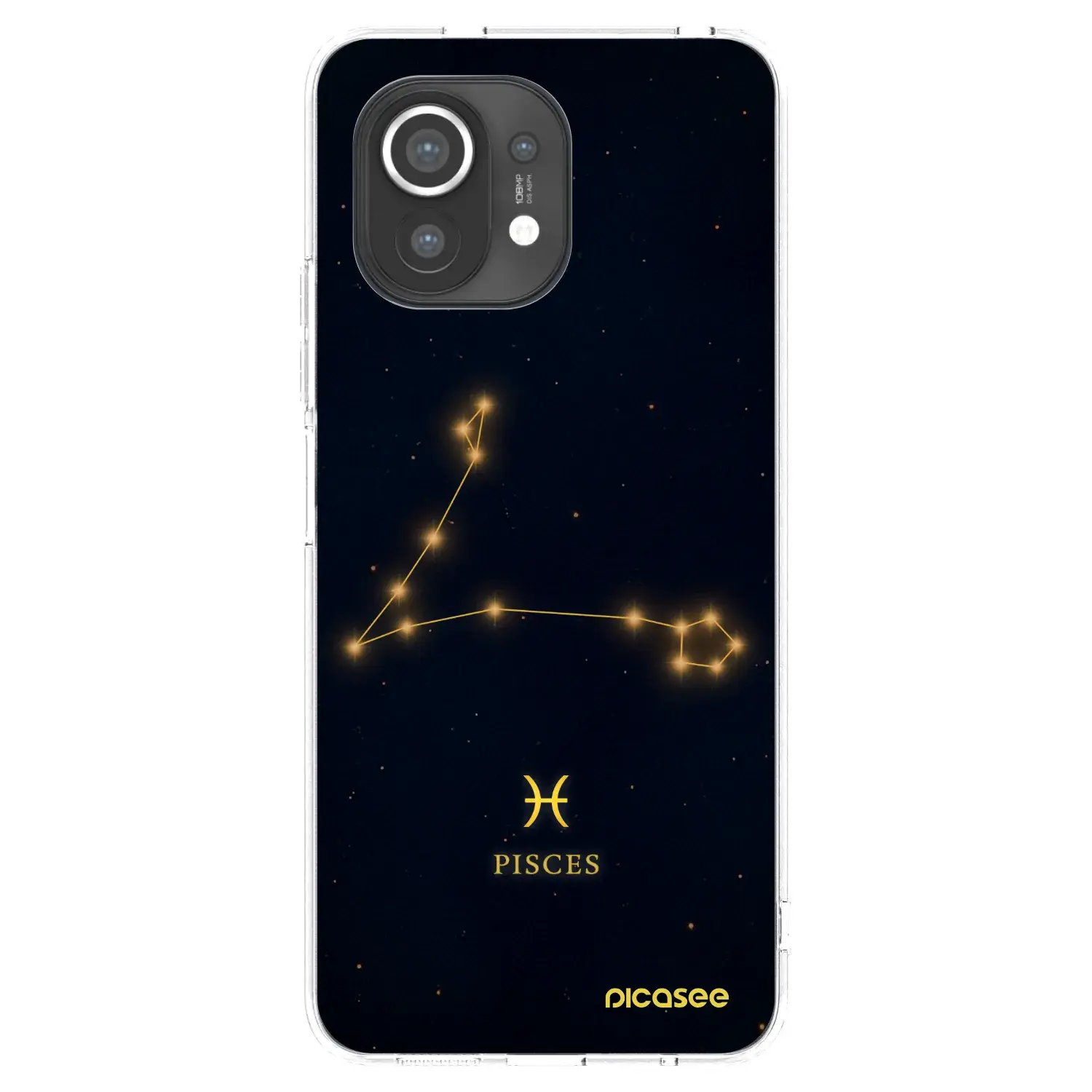 Silikonový průhledný obal pro Xiaomi Mi 11 - PISCES