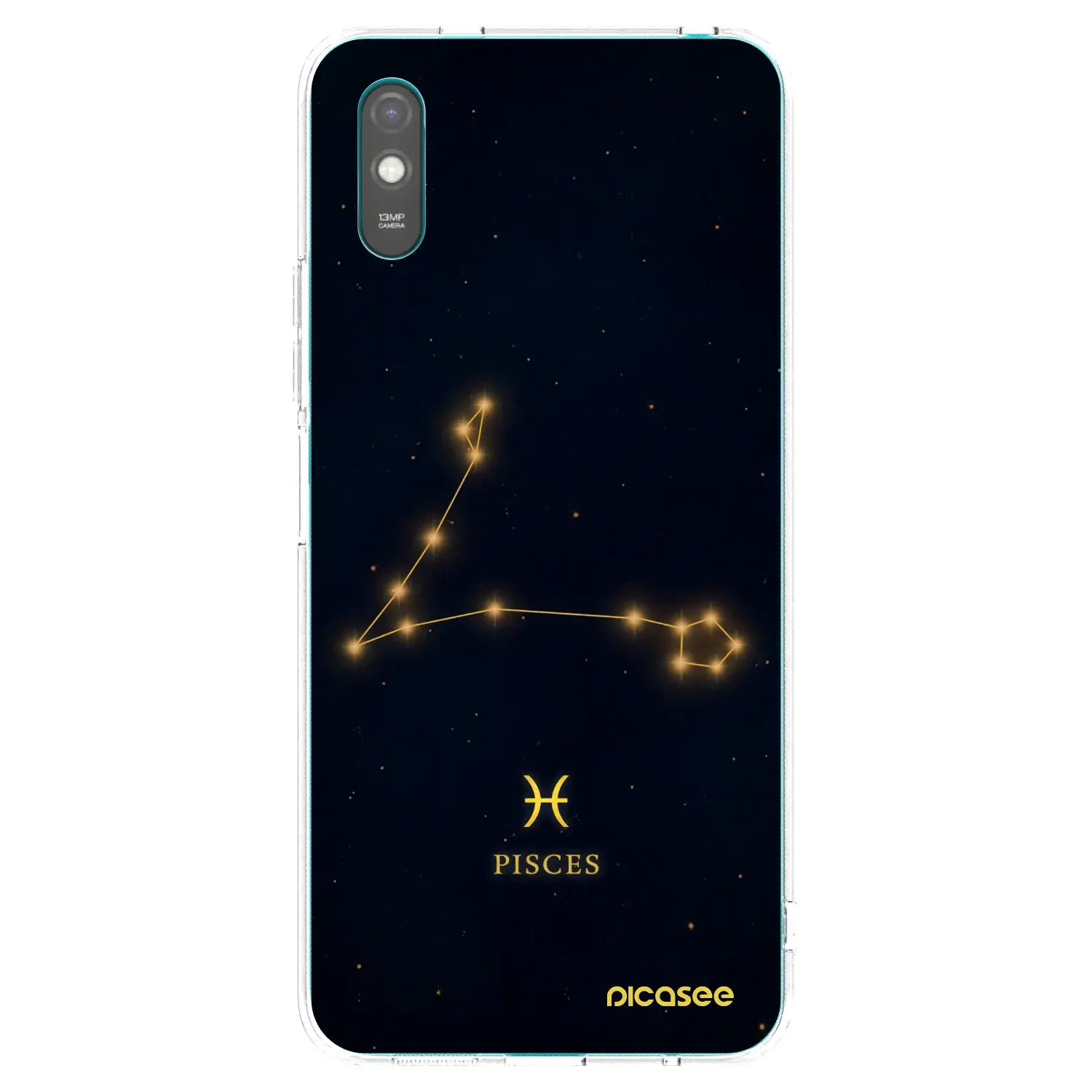 Silikonový průhledný obal pro Xiaomi Redmi 9AT - PISCES