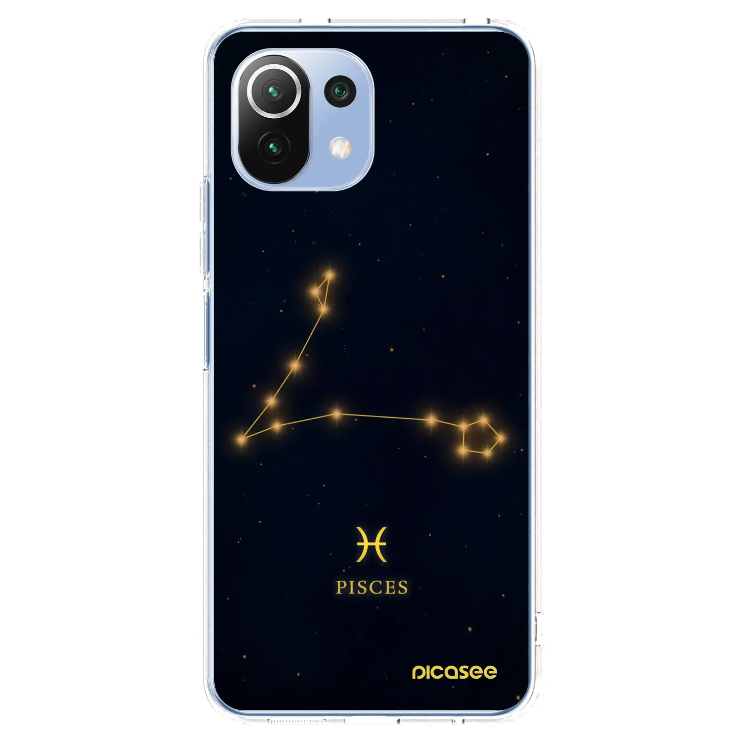 Silikonový průhledný obal pro Xiaomi Mi 11 Lite - PISCES
