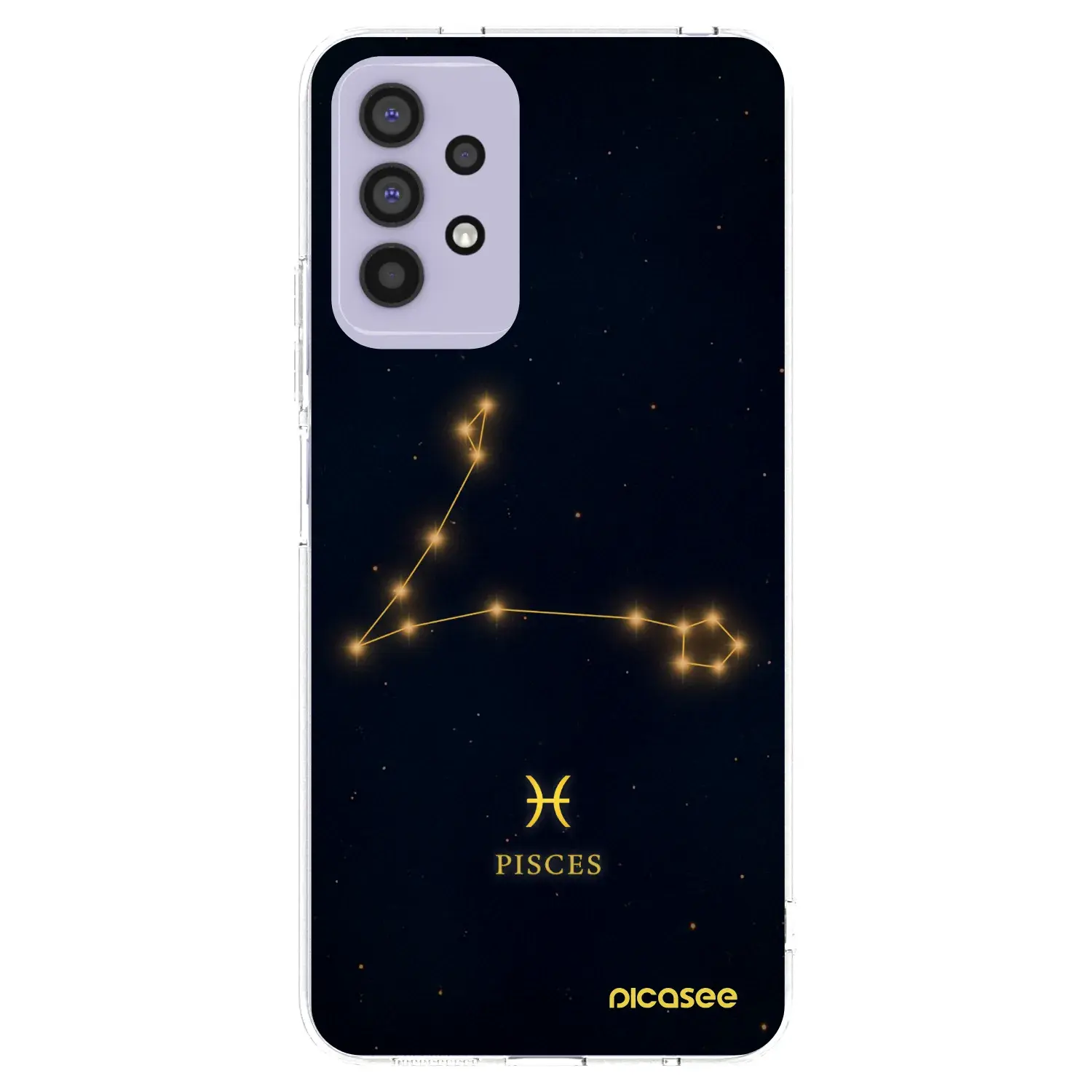 Silikonový průhledný obal pro Samsung Galaxy A32 4G SM-A325F - PISCES