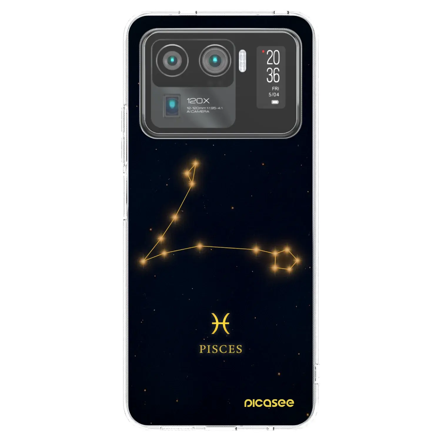 Silikonový průhledný obal pro Xiaomi Mi 11 Ultra - PISCES