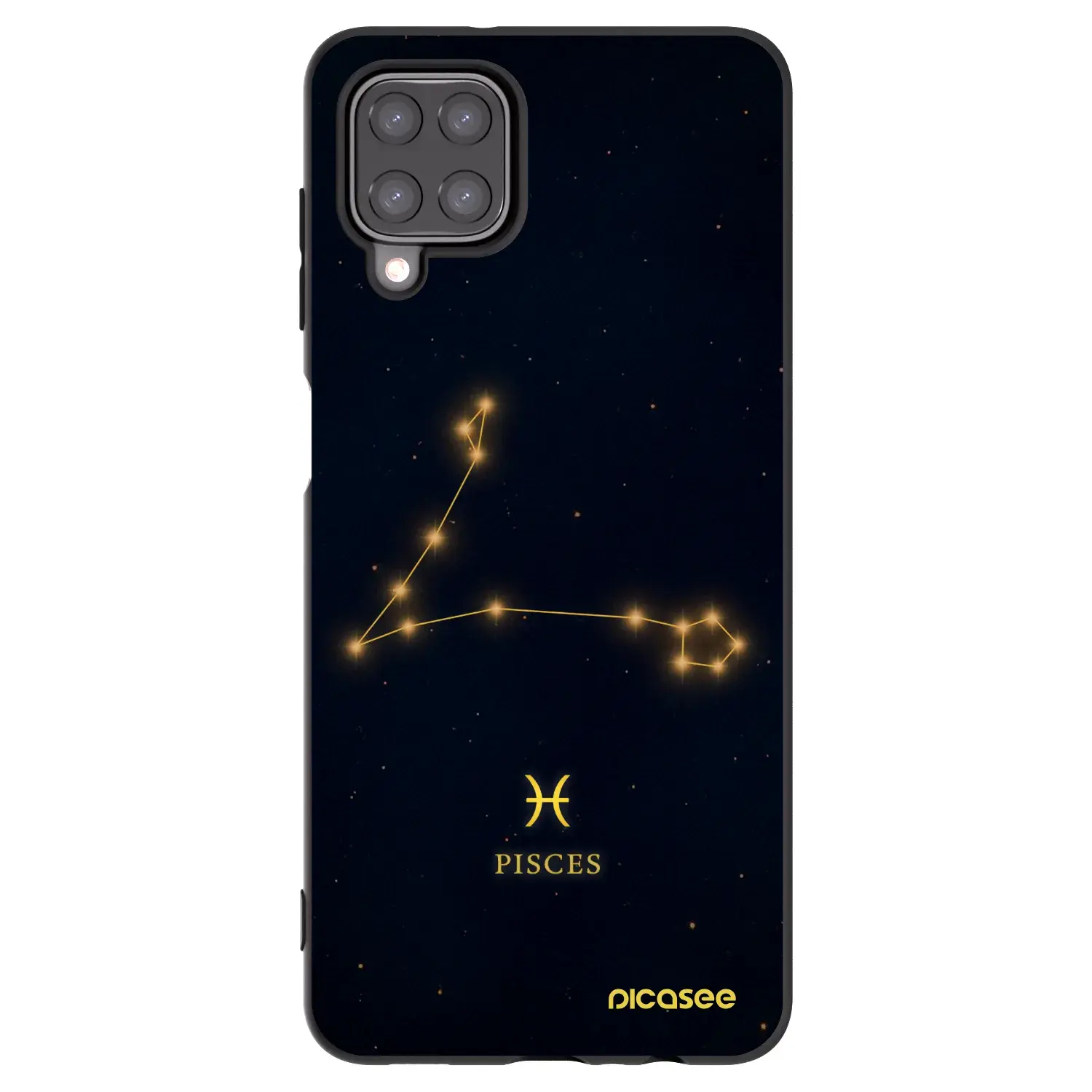 Silikonový černý obal pro Samsung Galaxy M12 M127F - PISCES
