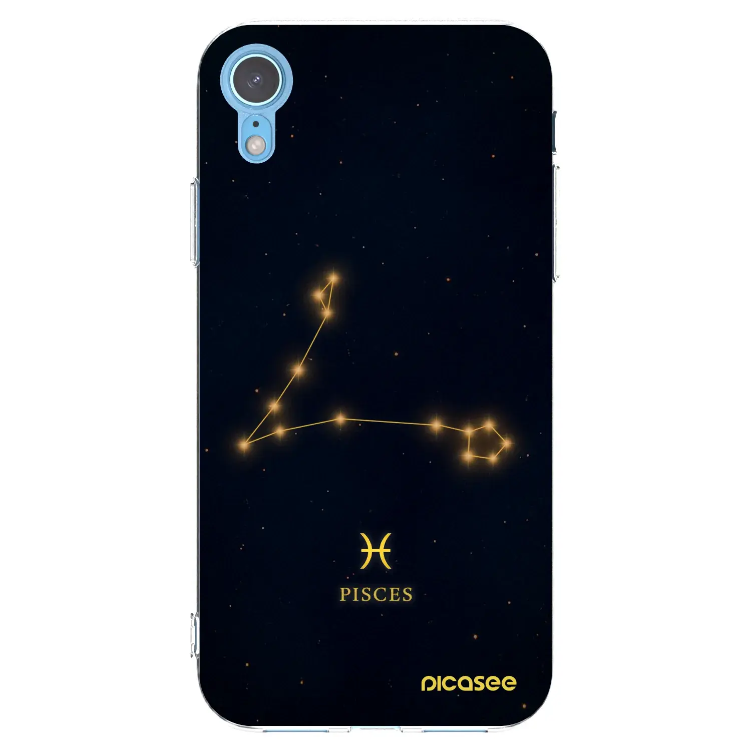 Silikonový průhledný obal pro Apple iPhone XR - PISCES