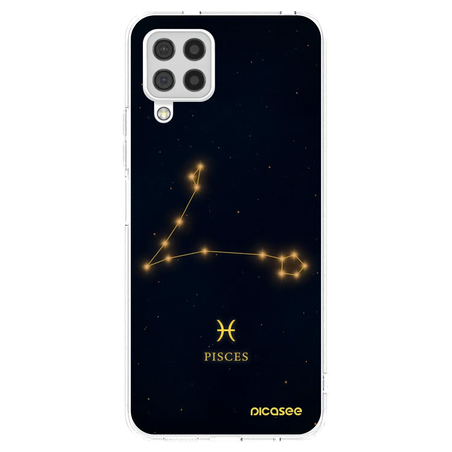 Silikonový průhledný obal pro Samsung Galaxy A22 A225F 4G - PISCES