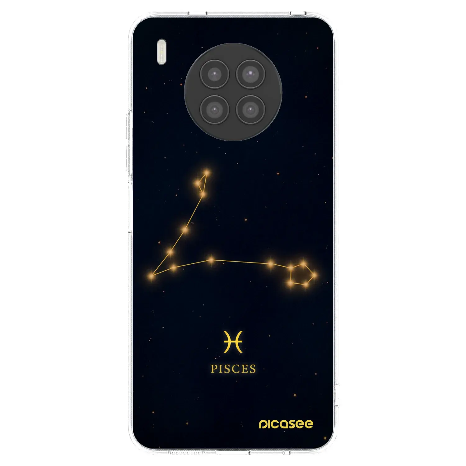 Silikonový průhledný obal pro Huawei Nova 8i - PISCES