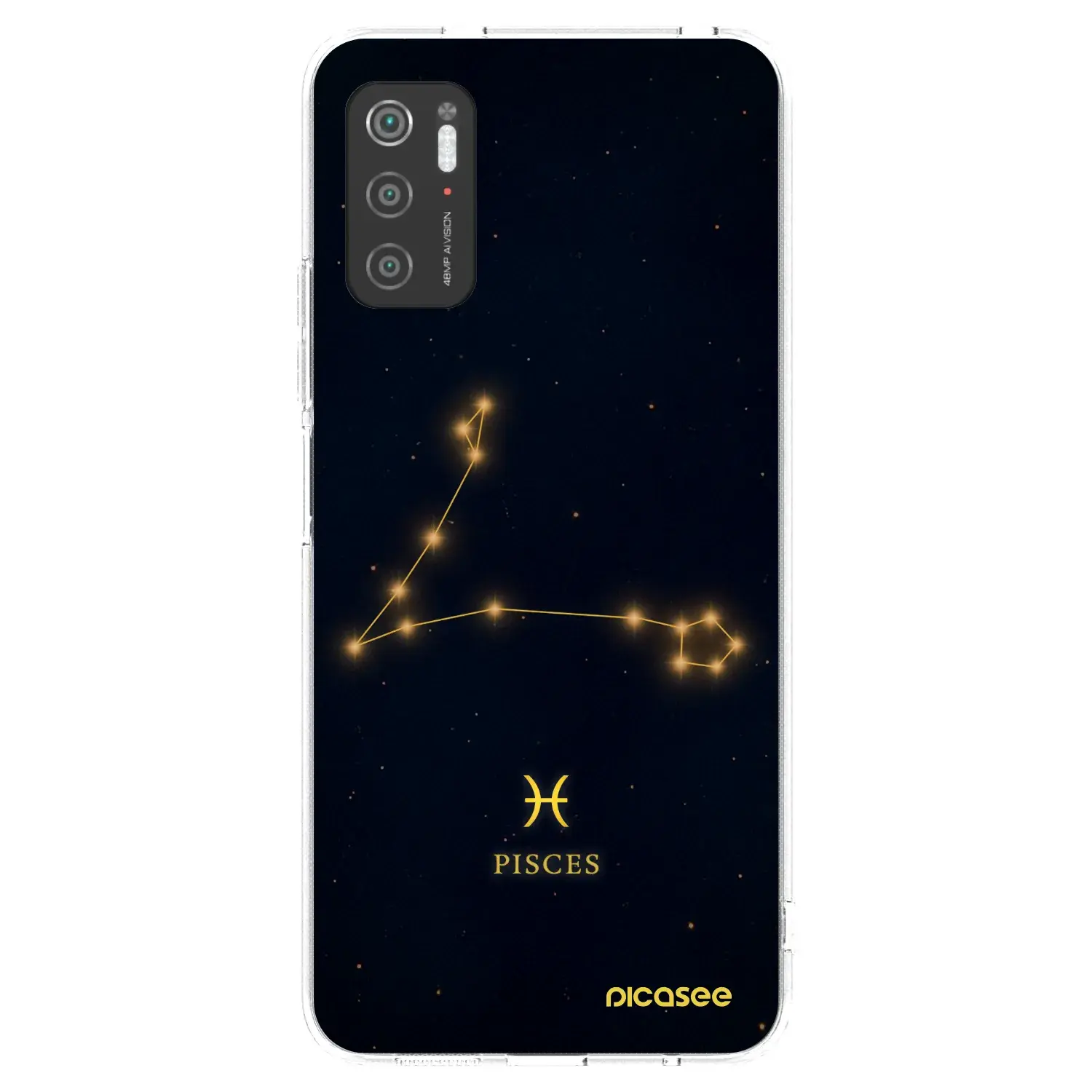 Silikonový průhledný obal pro Xiaomi Poco M3 Pro 5G - PISCES