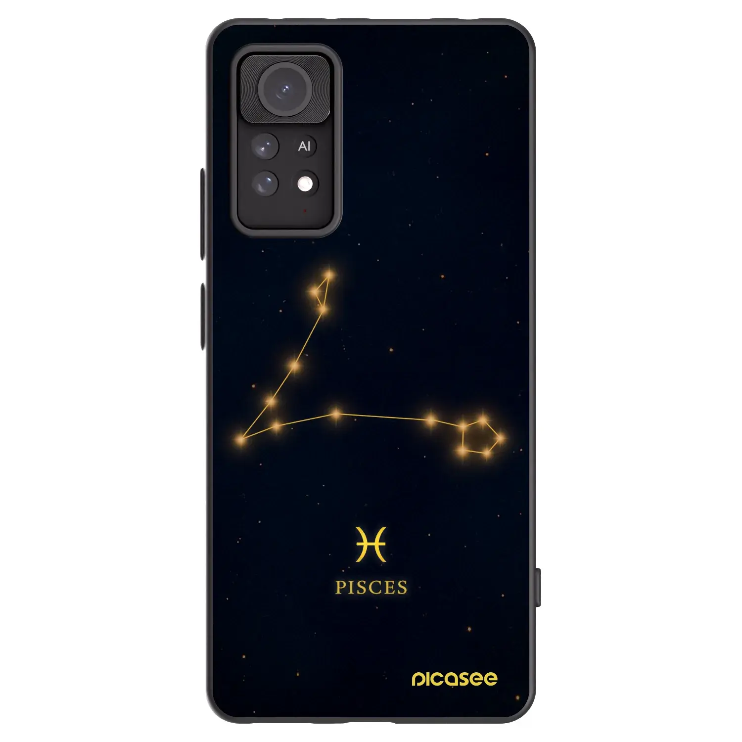 Silikonový černý obal pro Xiaomi Redmi Note 11 Pro 5G - PISCES
