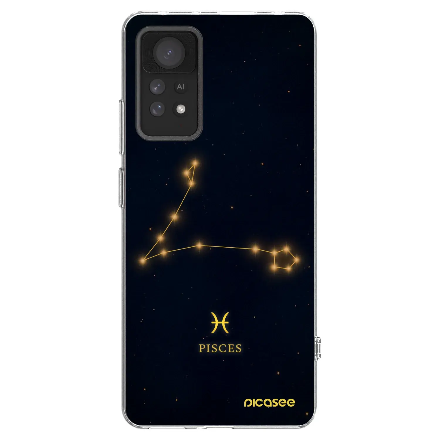 Silikonový průhledný obal pro Xiaomi Redmi Note 11 Pro 5G - PISCES