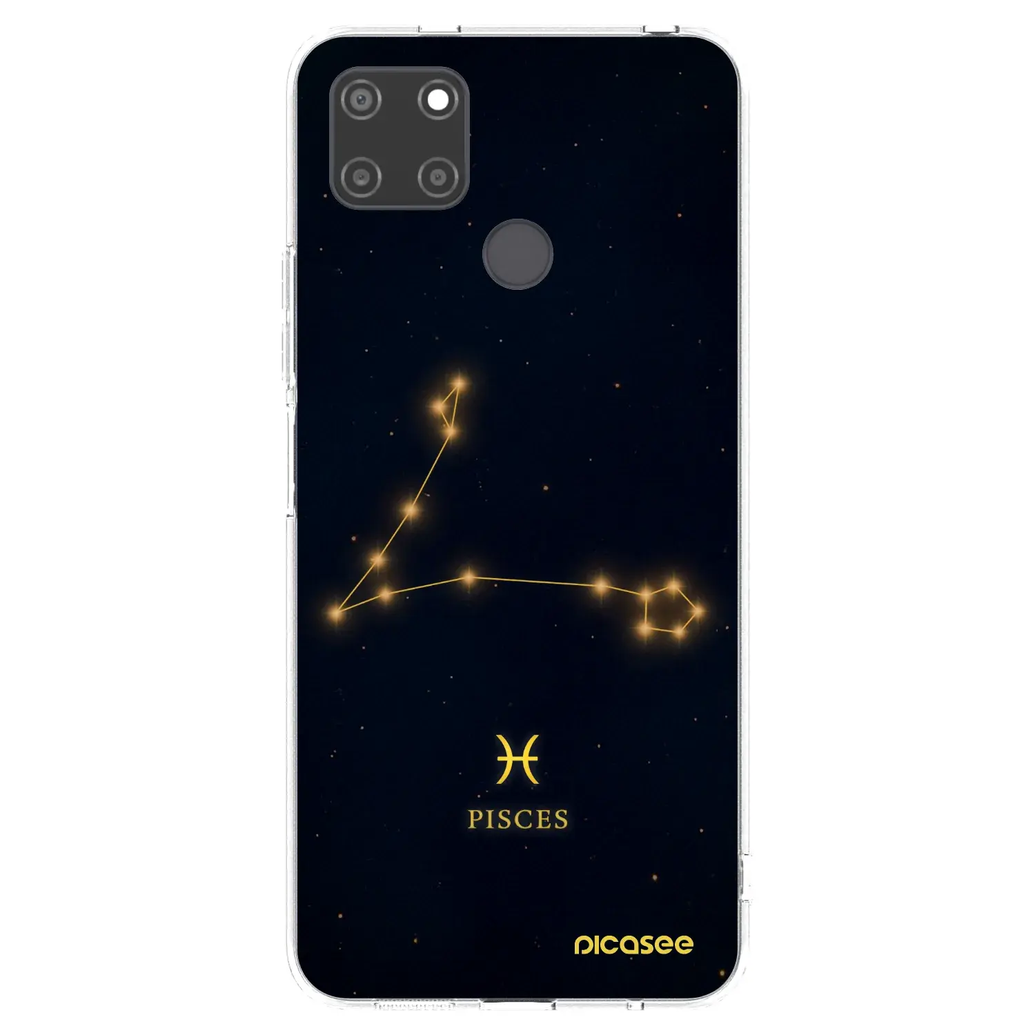 Silikonový průhledný obal pro Realme C21Y - PISCES