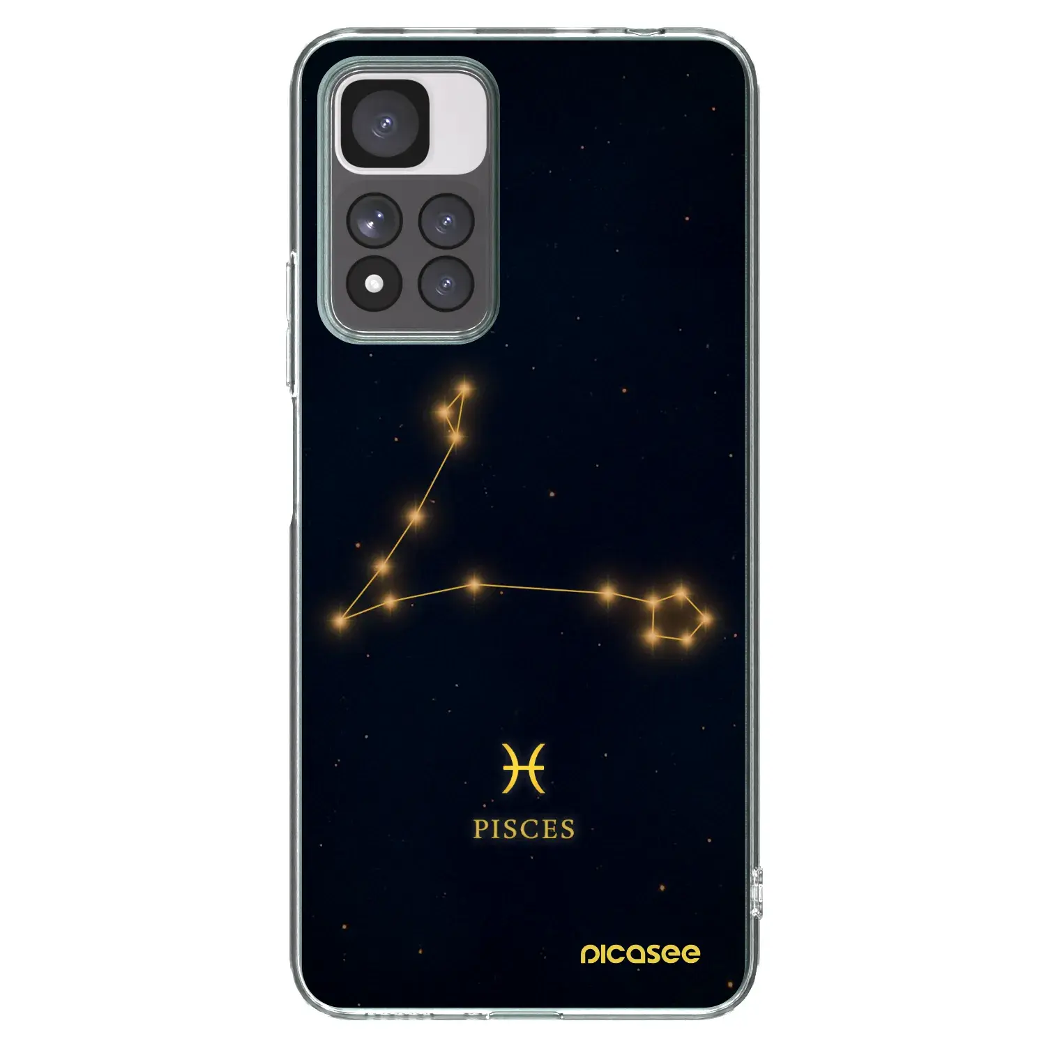Silikonový průhledný obal pro Xiaomi Redmi Note 11 Pro+ 5G - PISCES