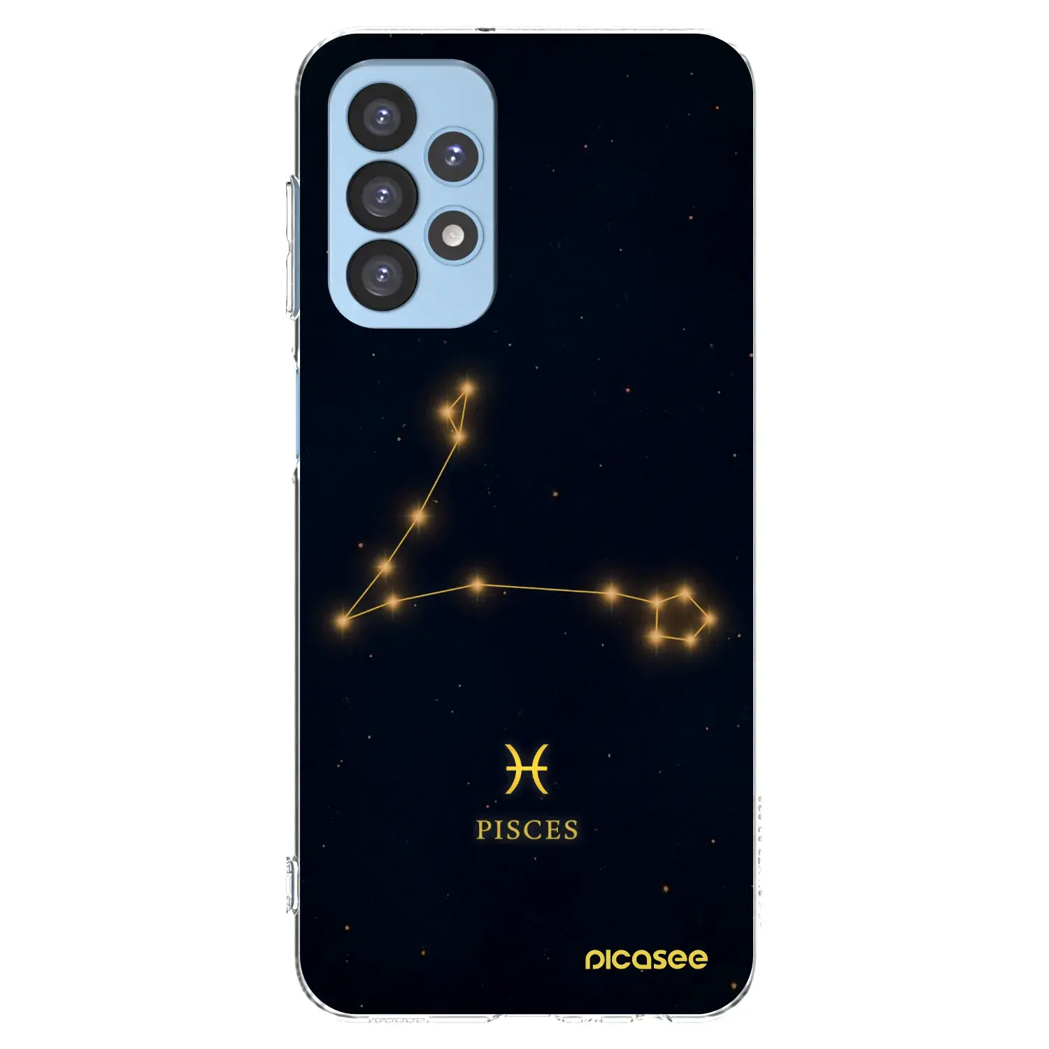 Silikonový průhledný obal pro Samsung Galaxy A23 A235F 4G - PISCES