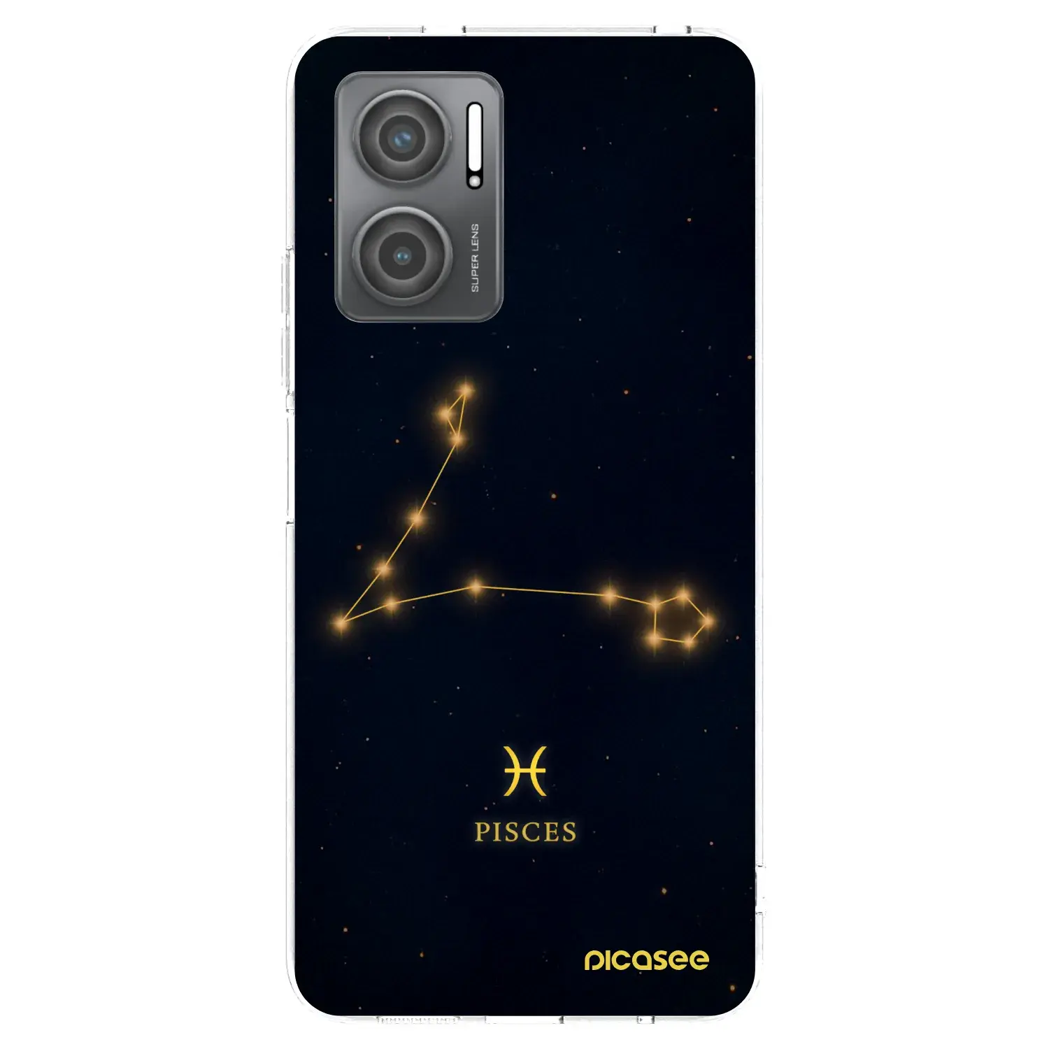 Silikonový průhledný obal pro Xiaomi Redmi 10 5G - PISCES