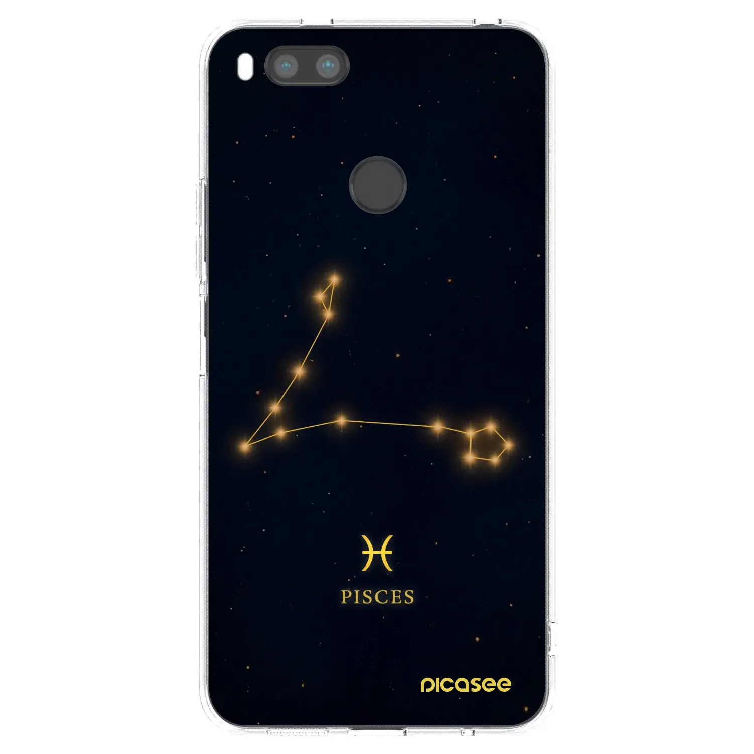 Silikonový průhledný obal pro Xiaomi Redmi A1 - PISCES