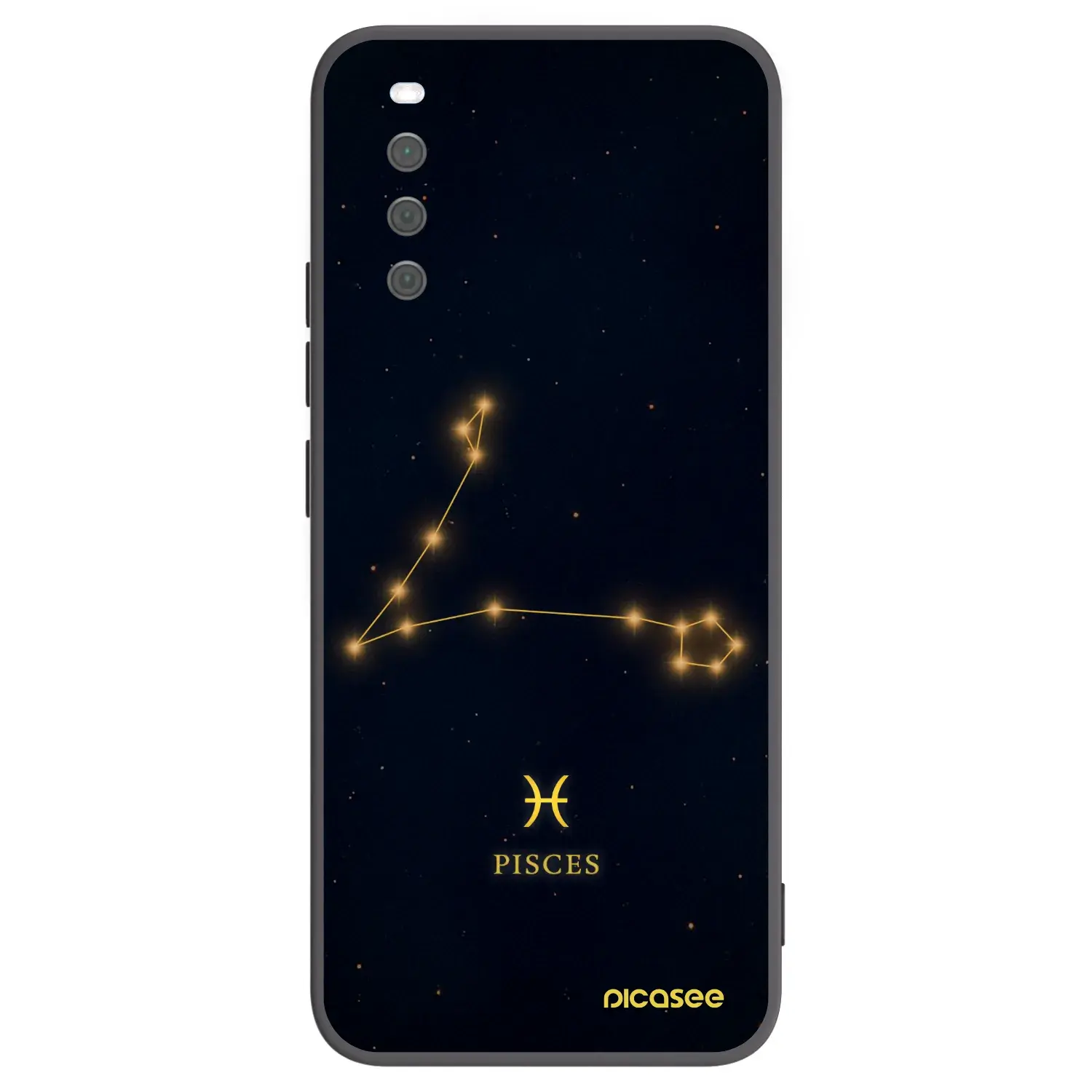 Silikonový černý obal pro Sony Xperia 10 III - PISCES