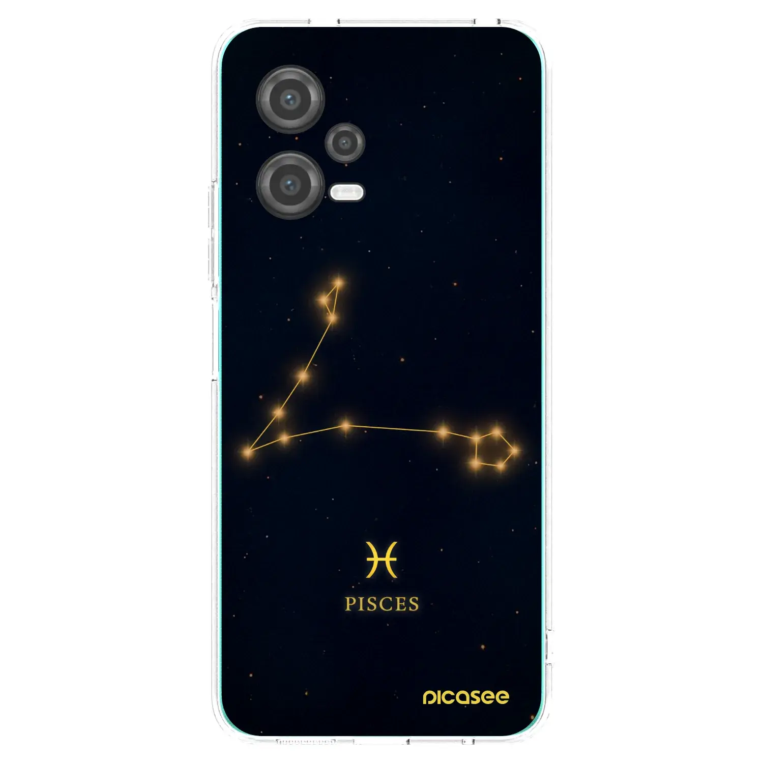 Silikonový průhledný obal pro Xiaomi Poco X5 - PISCES