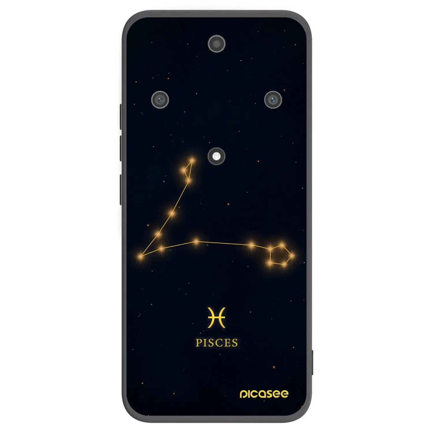 Silikonový černý obal pro Honor Magic5 Lite 5G - PISCES