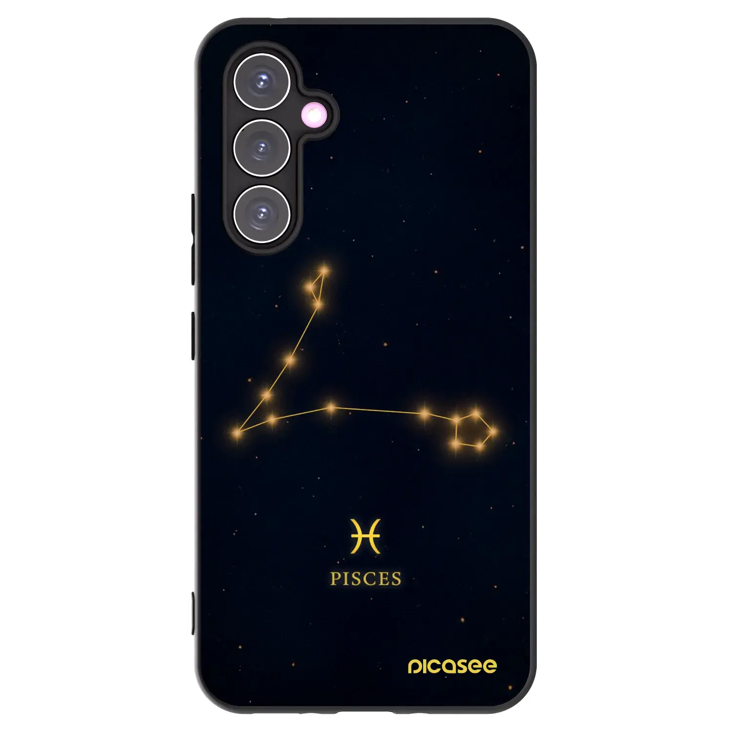 Silikonový černý obal pro Samsung Galaxy A54 5G A546B - PISCES
