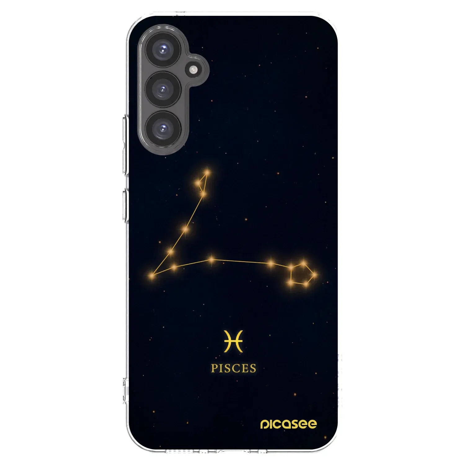 Silikonový průhledný obal pro Samsung Galaxy A34 5G A346B - PISCES