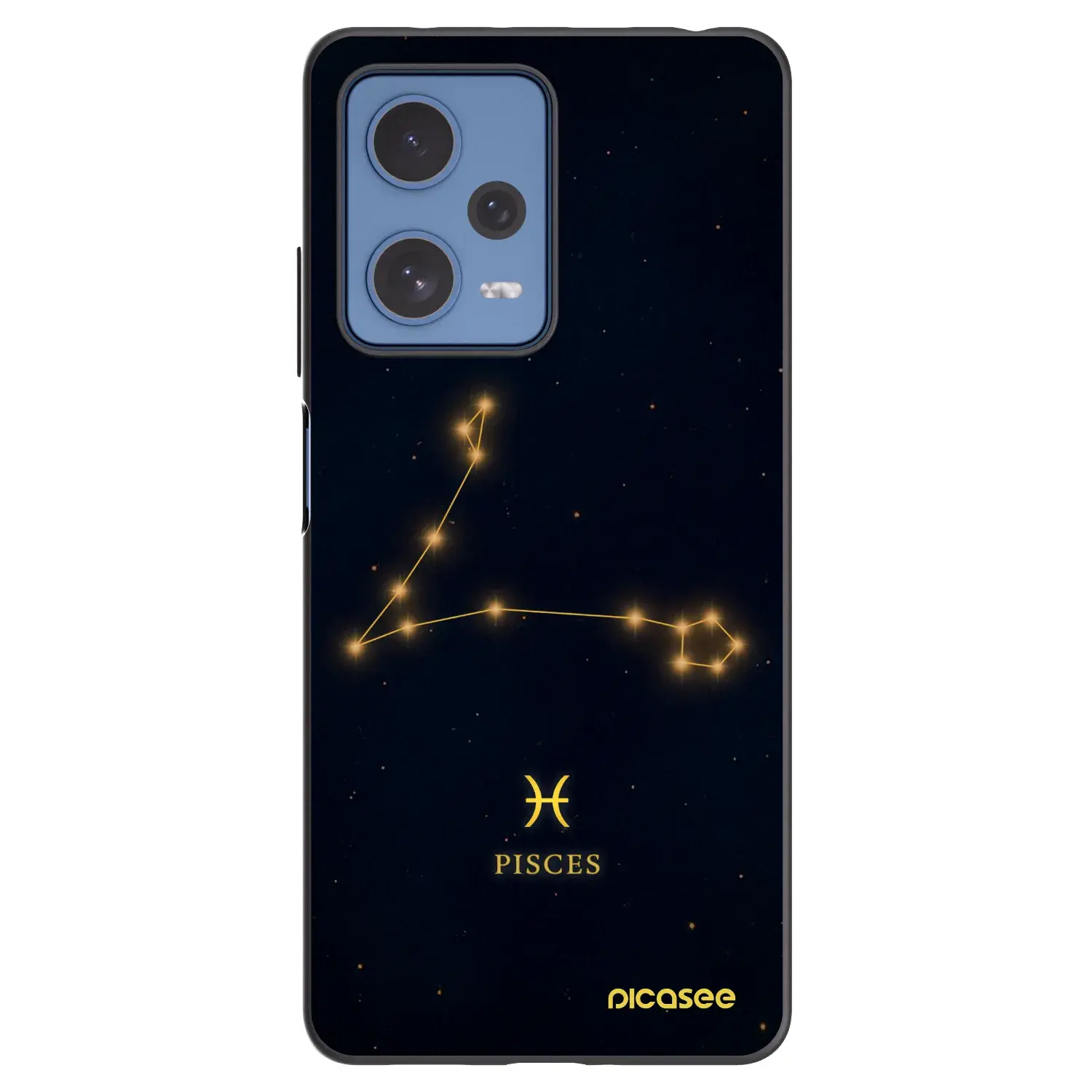 Silikonový černý obal pro Xiaomi Redmi Note 12 Pro 5G - PISCES