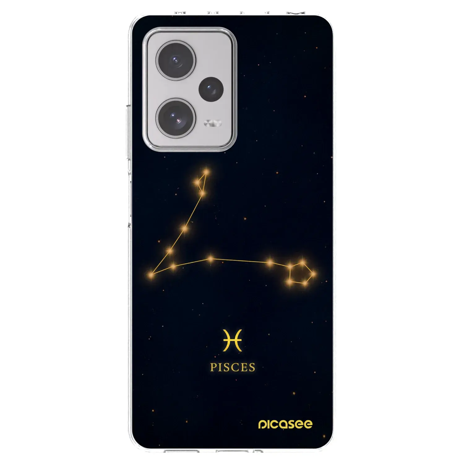 Silikonový průhledný obal pro Xiaomi Redmi Note 12 Pro+ 5G - PISCES