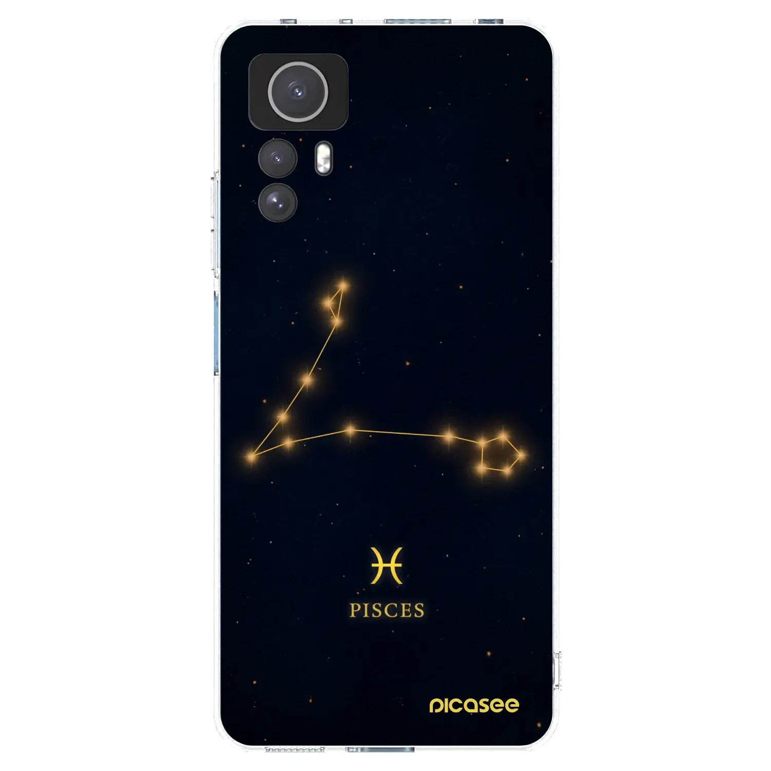 Silikonový průhledný obal pro Xiaomi Redmi Note 12S - PISCES