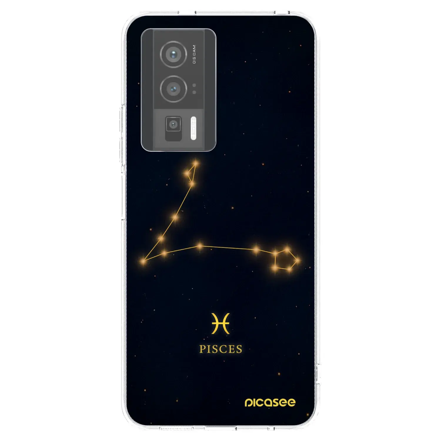 Silikonový průhledný obal pro Xiaomi Poco F5 Pro 5G - PISCES