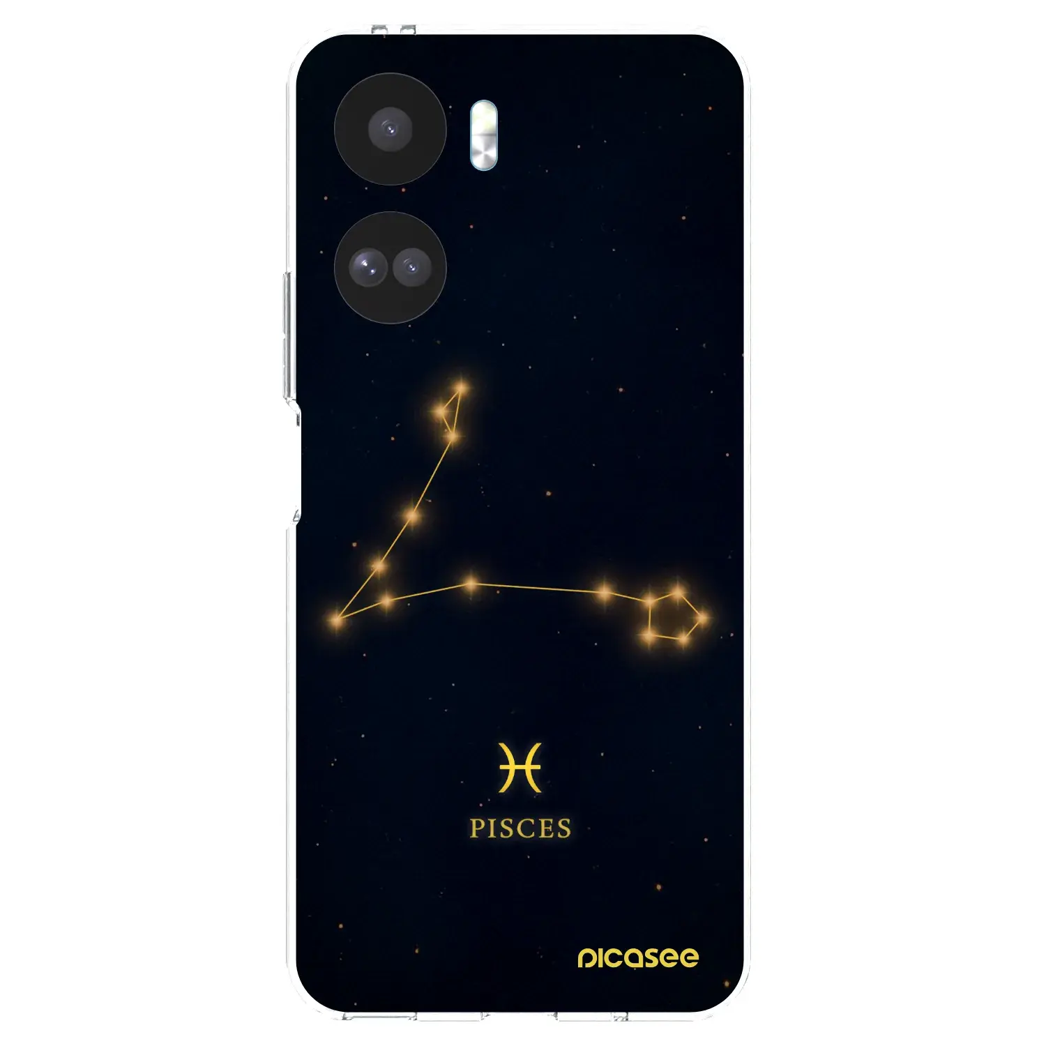 Silikonový průhledný obal pro Honor 90 Lite 5G - PISCES