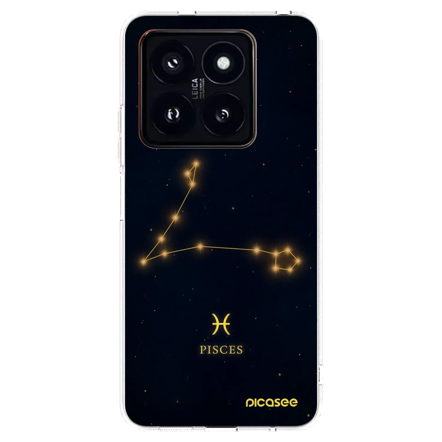 Silikonový průhledný obal pro Xiaomi 14 Pro - PISCES