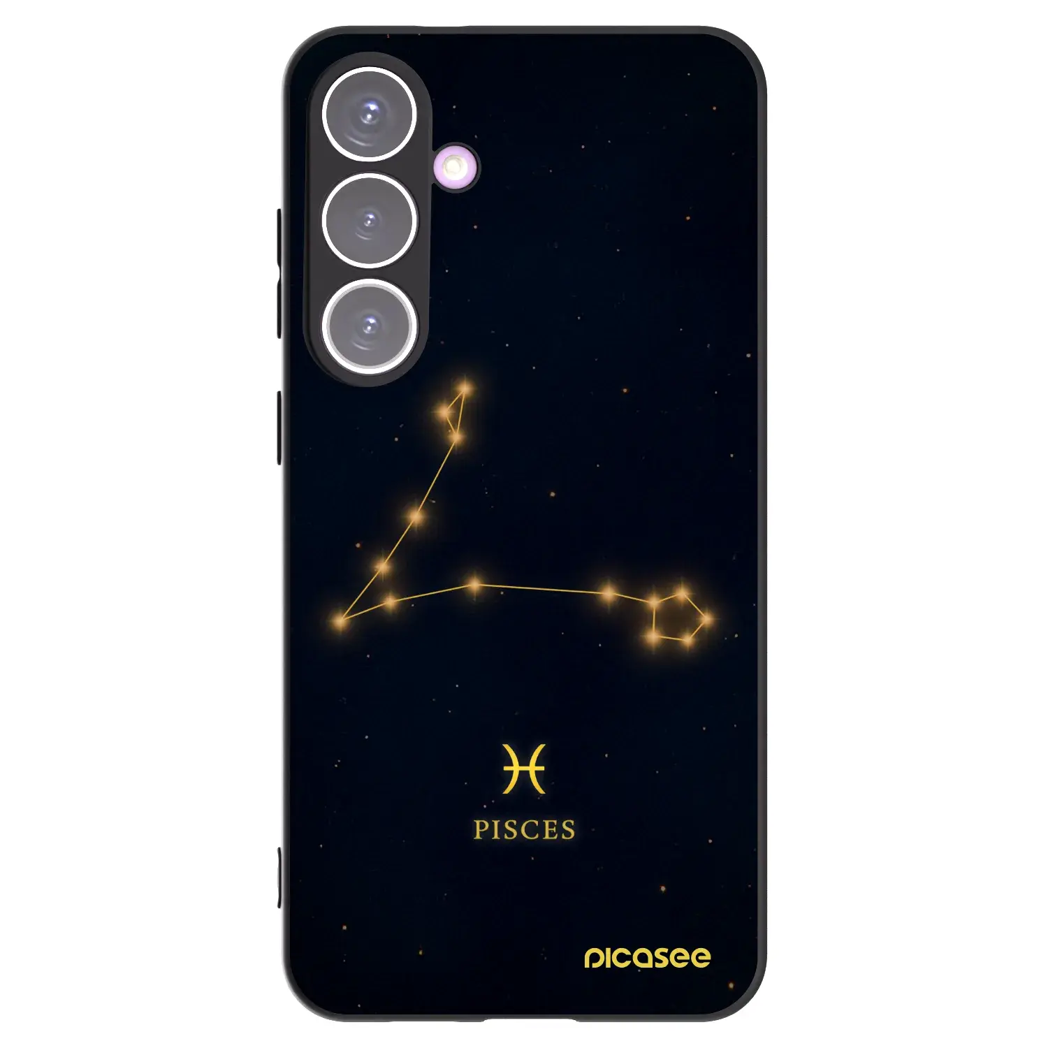 Silikonový černý obal pro Samsung Galaxy S24+ S926B 5G - PISCES