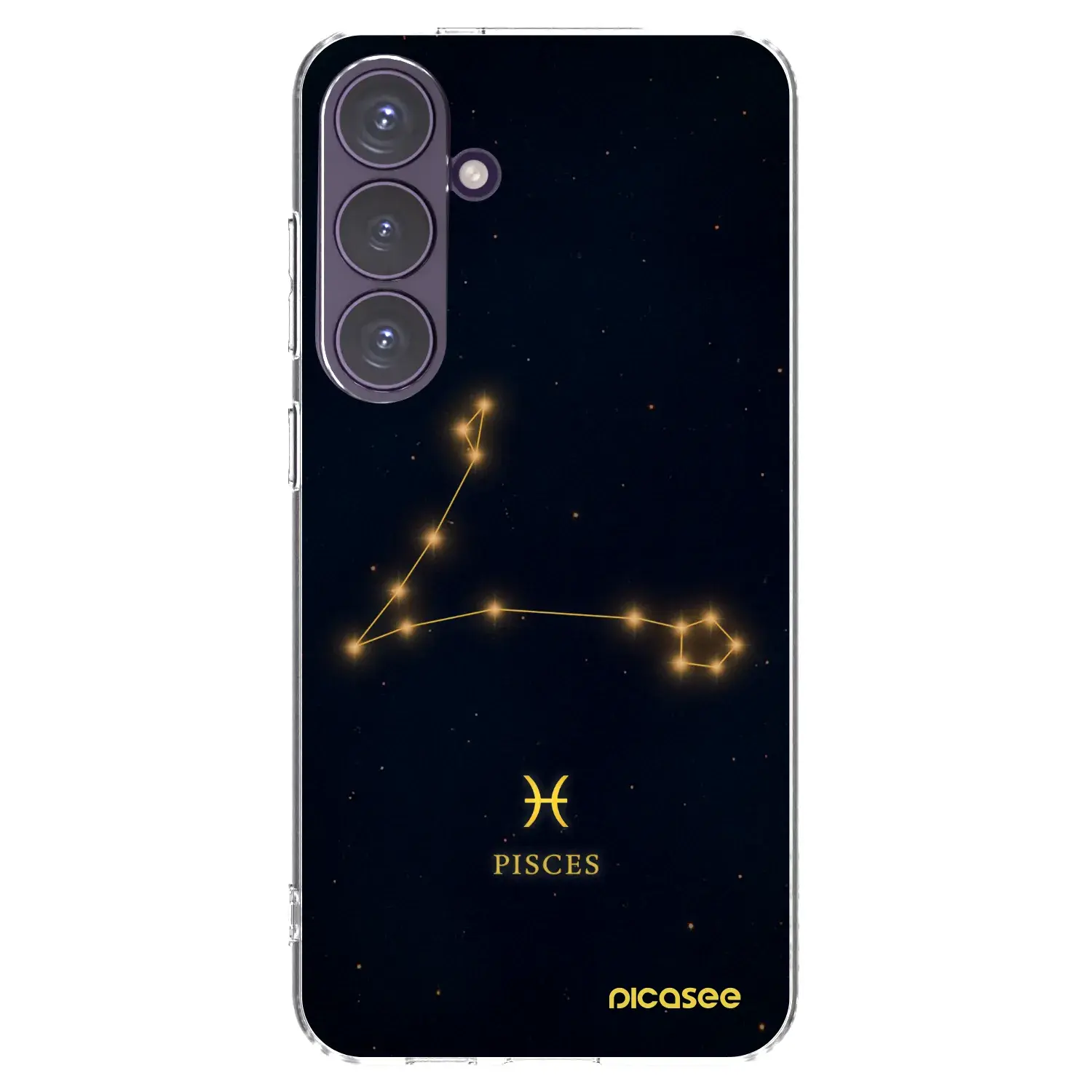 Silikonový průhledný obal pro Samsung Galaxy S24+ S926B 5G - PISCES