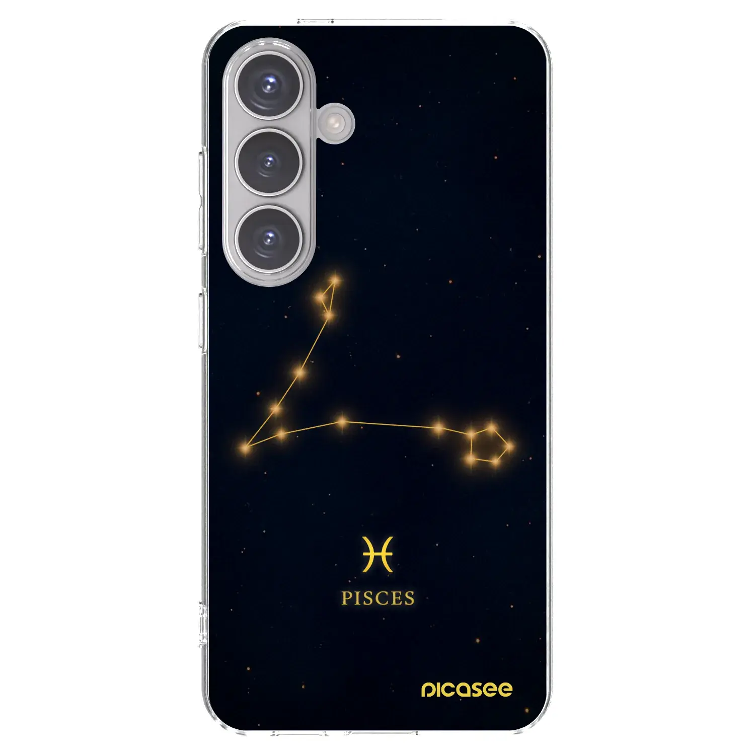 Silikonový průhledný obal pro Samsung Galaxy S24 S921B 5G - PISCES