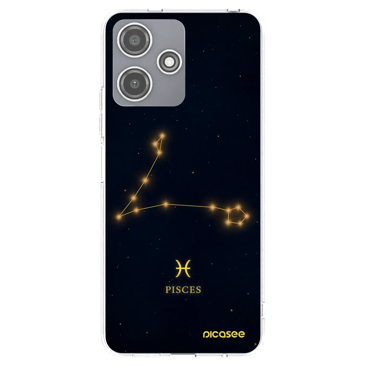 Silikonový průhledný obal pro Xiaomi Redmi 12 5G - PISCES