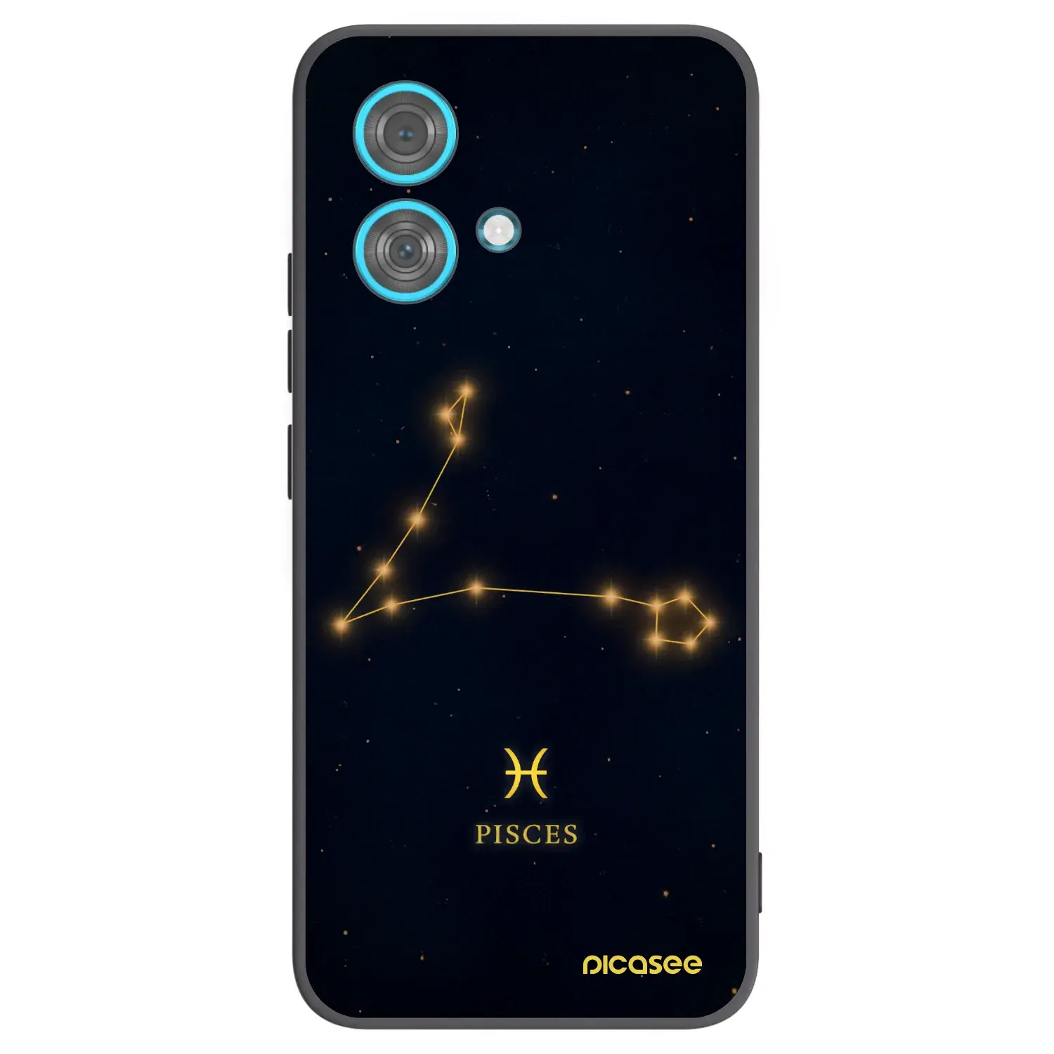 Silikonový černý obal pro Motorola Edge 40 Neo - PISCES