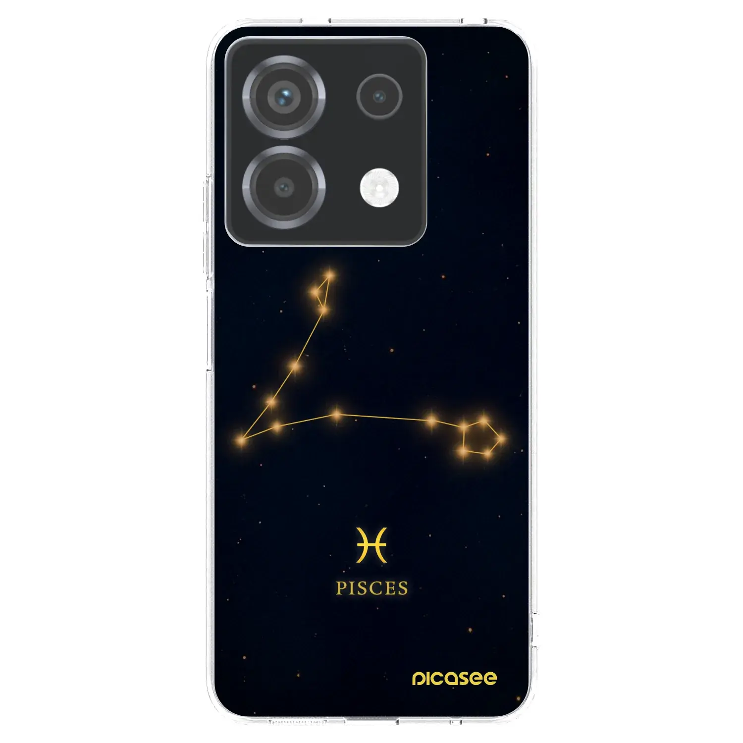 Silikonový průhledný obal pro Xiaomi Poco X6 - PISCES