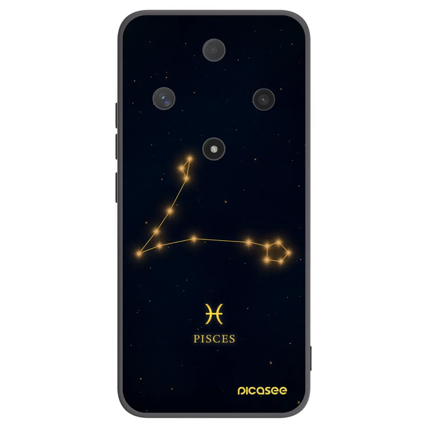 Silikonový černý obal pro Honor Magic6 Lite 5G - PISCES