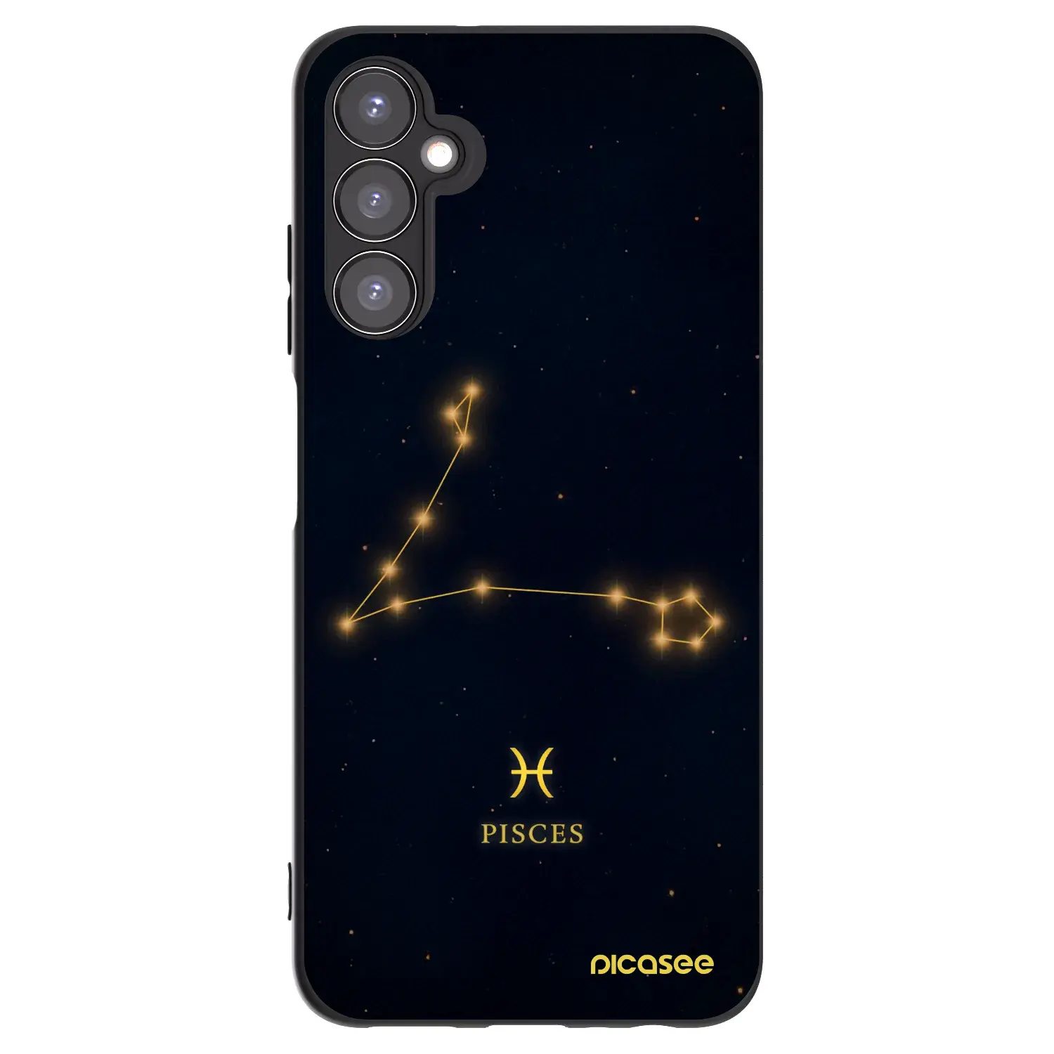 Silikonový černý obal pro Samsung Galaxy A05s A057G - PISCES