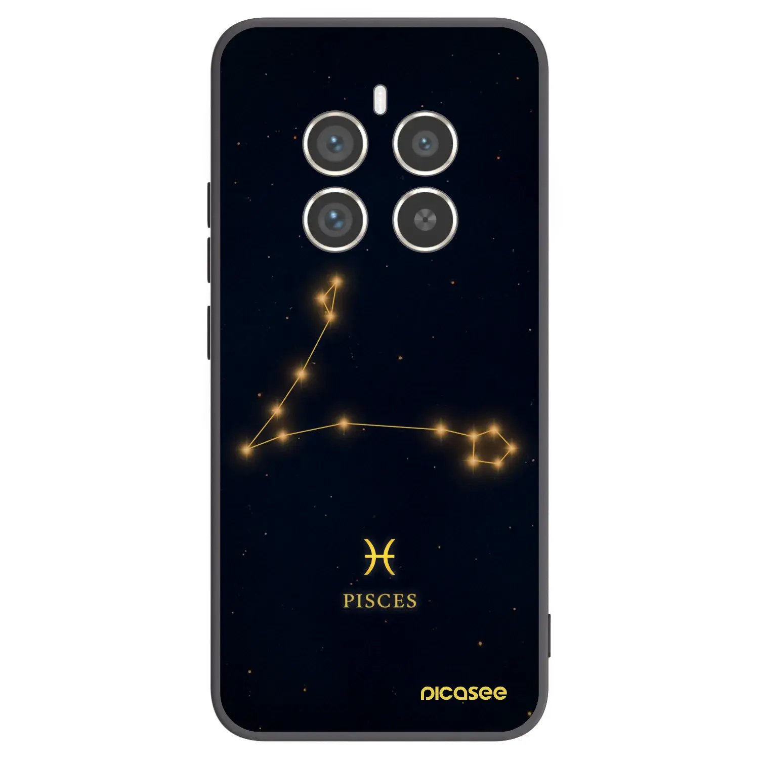 Silikonový černý obal pro Realme 12 Pro 5G - PISCES