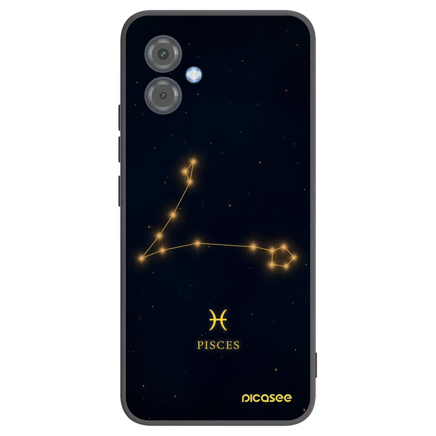 Silikonový černý obal pro Motorola Moto G14 - PISCES