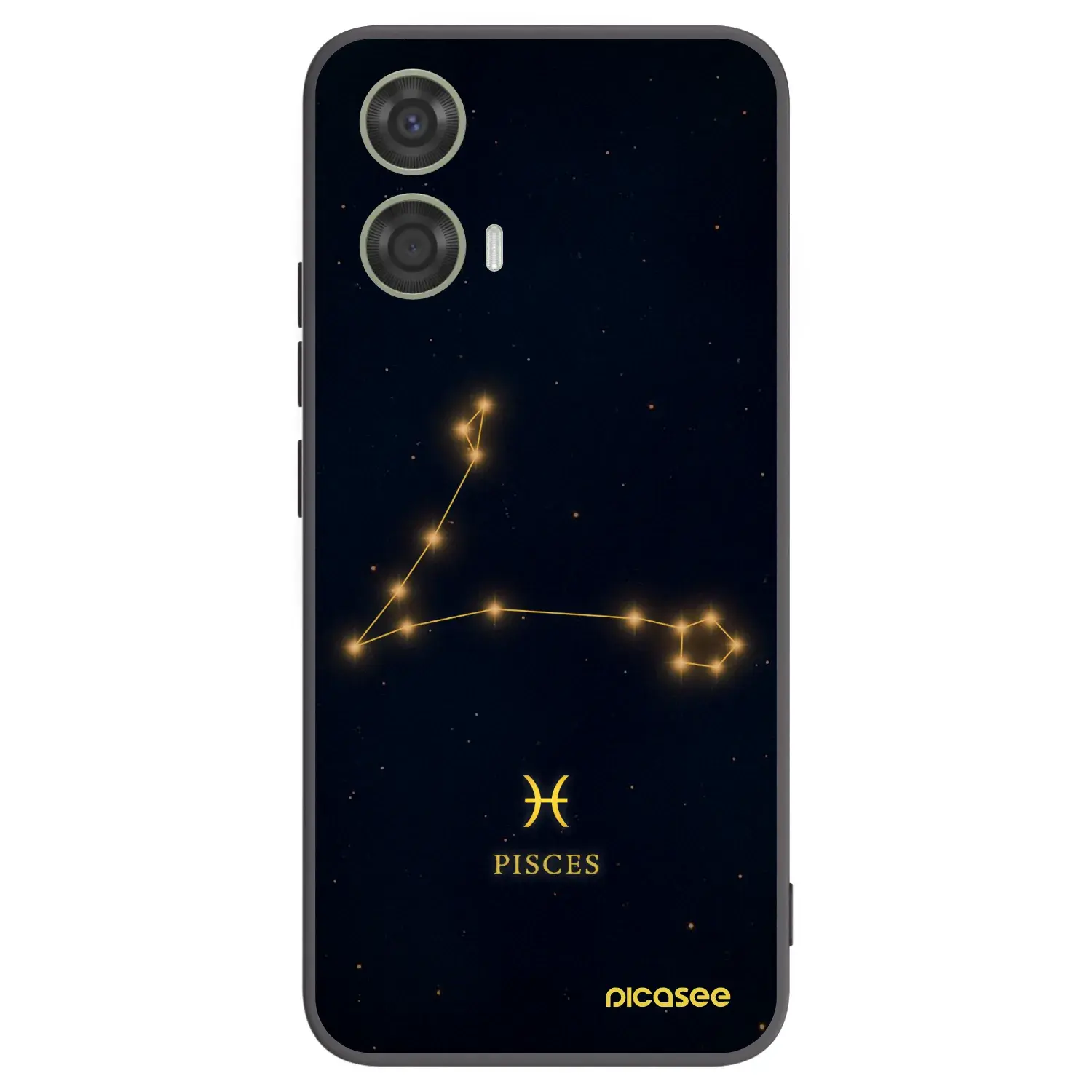 Silikonový černý obal pro Motorola Moto G24 - PISCES