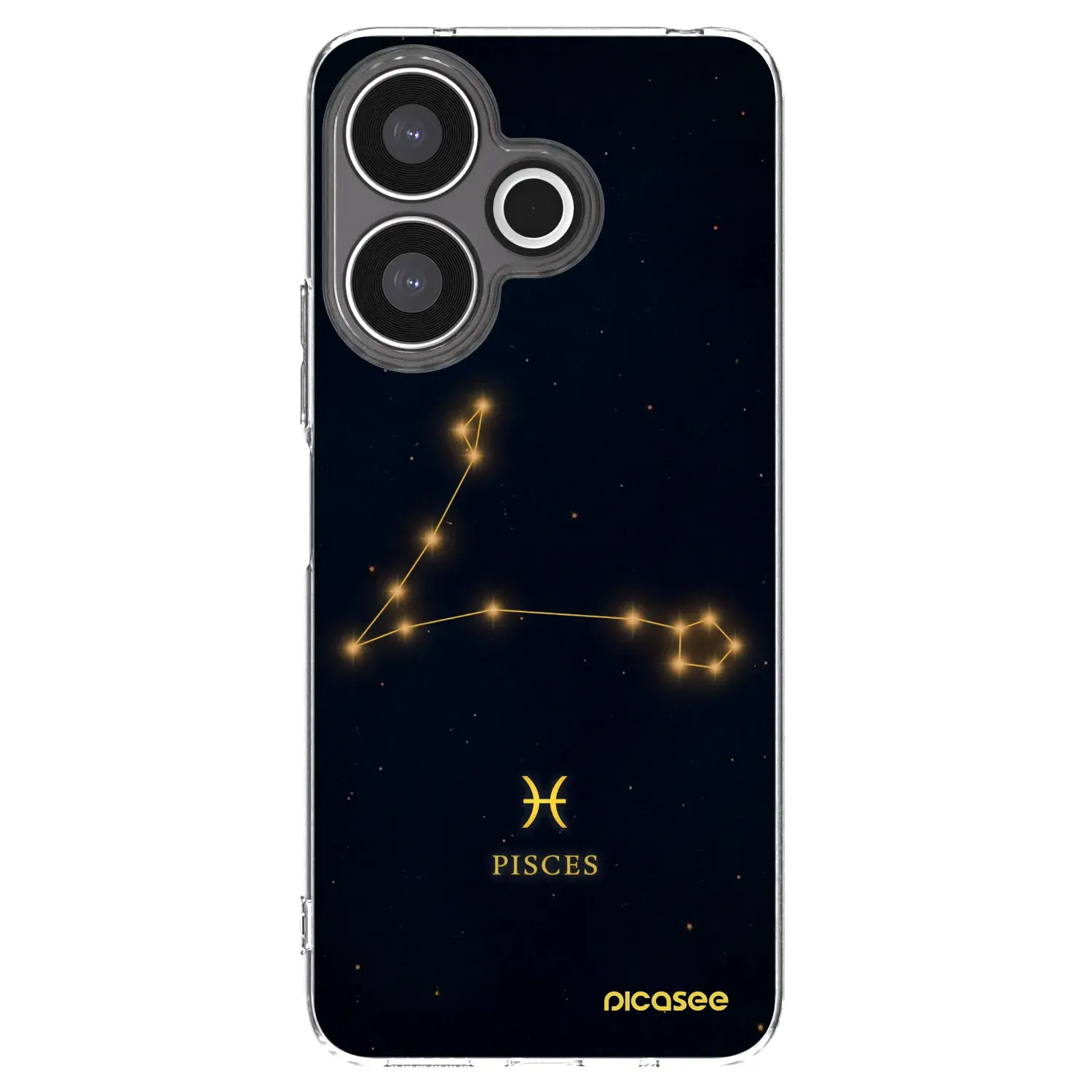 Silikonový průhledný obal pro Xiaomi Redmi 13 4G - PISCES