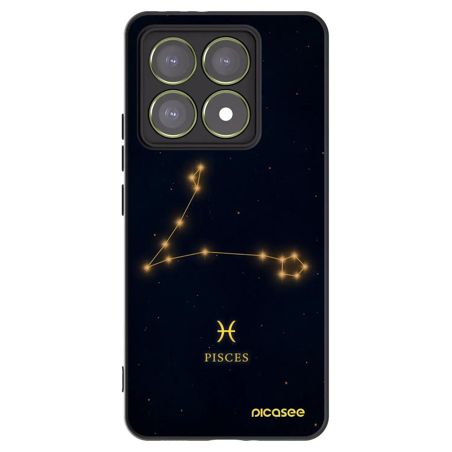 Silikonový černý obal pro Xiaomi 14T - PISCES