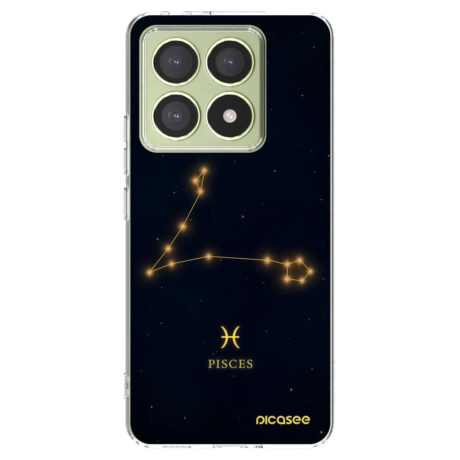 Silikonový průhledný obal pro Xiaomi 14T - PISCES