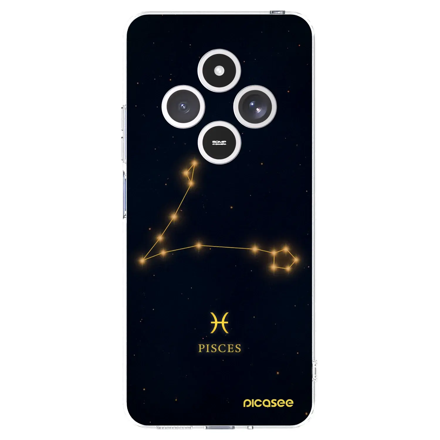 Silikonový průhledný obal pro Xiaomi Redmi 14C - PISCES