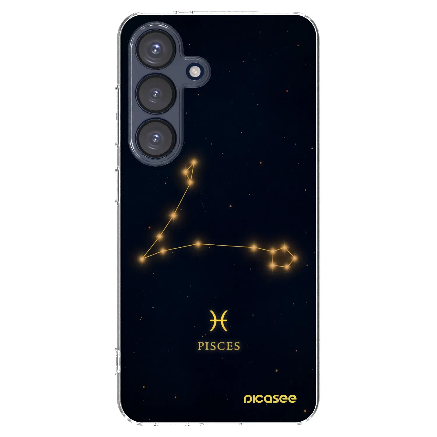 Silikonový průhledný obal pro Samsung Galaxy S25 5G - PISCES