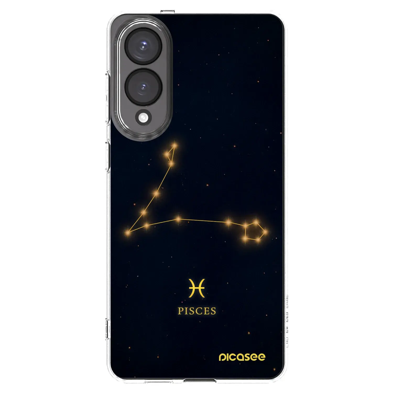 Silikonový průhledný obal pro Samsung Galaxy S25 Edge 5G - PISCES
