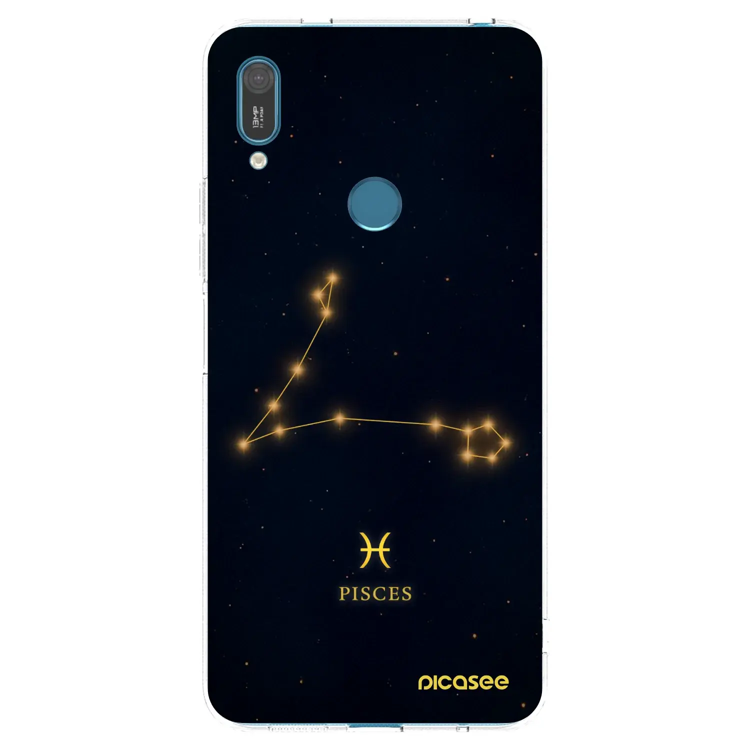 Silikonový průhledný obal pro Huawei Y7 2019 - PISCES