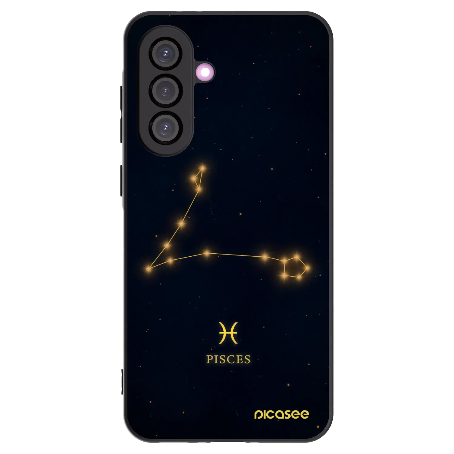 Silikonový černý obal pro Samsung Galaxy A56 5G A566B - PISCES