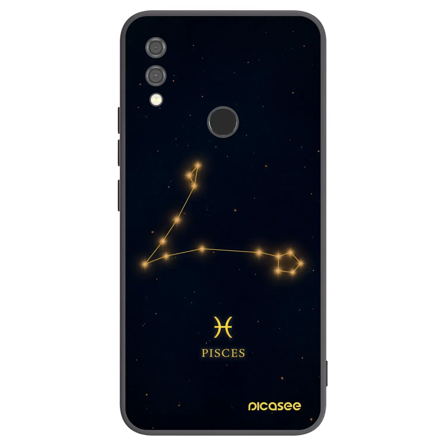 Silikonový černý obal pro Xiaomi Redmi Note 7 - PISCES