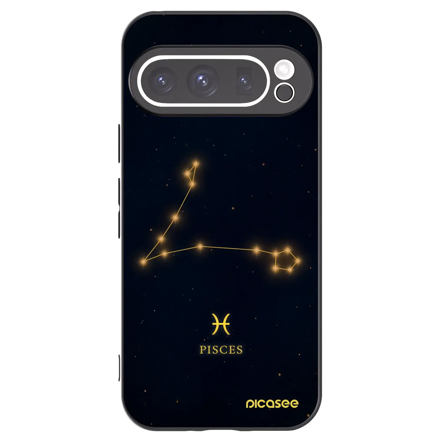 Silikonový černý obal pro Google Pixel 9 Pro - PISCES